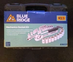 Blue Ridge Mechanic Socket Kit 41 Piece. Fixed Price $24.99.