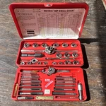 Ace Hanson Tap & Hex Die Super Set 28PC Metric 3MM-12MM Metal W/ Case. Fixed Price $90.00.