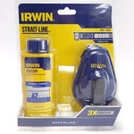 New Irwin Straight Line Reel With Chalk Combo Set Fast Retrieve 100 Ft Blue 4 Oz. Fixed Price $8.99.