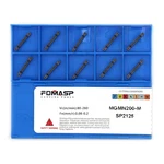 MGMN200-M Carbide Grooving Inserts For Mgehr/l And Mgivr/l Cut-off Tool. Fixed Price $65.93.