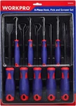 Workpro Precision Pick Hook Set 9PIECE W/scraper Automotive Electronic Hand Tool. Fixed Price $15.99.