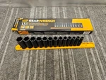 Gearwrench 84914N 13PC. 3/8" Drive 6 Pt. Deep Impact Socket Assembly Metric. Fixed Price $90.99.