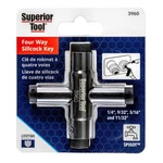 Superior Tool 3960 Steel Valve Key Black. Fixed Price $26.96.