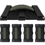 Kkikk Jeep Grab Handles, 4 Pack Paracord Wrangler Roll Bar For. Fixed Price $51.16.