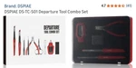 Dspiae TC-S01 Departure Tool Combo Set. Fixed Price $43.00.