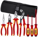 Knipex 7 Piece Electricians Insulated Tool Kit W/nylon Roll. Fixed Price $214.75.