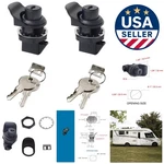 2 Pack Push Button Lock Glove Box Latch - Modern & Durable Design For Vehicles. Fixed Price $31.79.