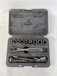 Craftsman 34554 3/8" Drive Metric Socket Set With Ratchet. Fixed Price $49.99.