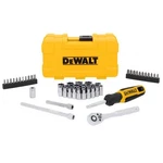Dewalt 1/4 In. Drive Metric/sae Mechanic's Tool Set. Fixed Price $82.16.