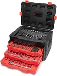 Crescent 229 Piece 1/4", 3/8" & 1/2" Drive Mechanics Hand Tool Set With Drawer. Fixed Price $228.48.