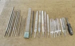 29 Nicholson Simonds Round Flat Triangle Metal Wood Hand Files Smooth Bastard. Fixed Price $75.80.