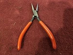 Vintage Utica 23-5 Precision Needle Nose Pliers, Diamond Logo, New Old Stock. Fixed Price $16.99.
