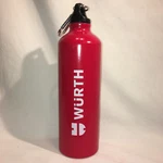 Zebra Promotional Advertising Aluminum Water Bottle Red Wurth Tools. Fixed Price $13.72.