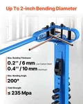 Manual Bending Machine With 14 Dies, 200 Heavy-duty Tool For. Fixed Price $278.64.