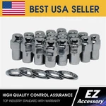 24 Pc Cragar Ss Mag Wheel Lug Nuts 1/2" Center Washers. Fixed Price $41.95.