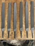 Nos Nicholson 12 Mill Files Smooth/single Cut Total Of 6. Fixed Price $45.00.