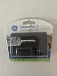 Ge Access Point Locking Stor-a-key Powerful Magnet & Resettable Combination. Fixed Price $11.00.