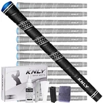 Knly Wrap Golf Grips Midsize Black Blue-pro KIT(13 With All Repair Kits). Fixed Price $49.33.
