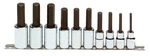 Proto J5441-MA 1/2" Drive Metric Hex Bit Set, 10PC. Fixed Price $234.03.