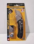 Olympia Tools Turbofold Utility, Work, Razor Knife, 33-200 With 5 Extra Blade. Fixed Price $14.95.
