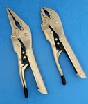 Set Of Vice Grip Lockjaw Self-adjusting Locking Pliers & Needle 7NN-6CS. Fixed Price $70.00.