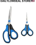 Kobalt 2-PIECE Stainless Steel Scissors Set Non Slip Can Be Sharpened Durable. Fixed Price $14.78.
