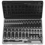 59-PIECE 3/8 In. Drive 12-POINT Sae/metric Standard Deep Impact Duo-socket. Fixed Price $313.57.