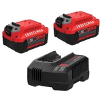 Craftsman V20 Power Tool Battery Kit. Fixed Price $189.00.