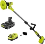 Ryobi One+ 18V Cordless Telescoping Power Scrubber Kit W/ 2.0AH Battery &charger. Fixed Price $199.99.