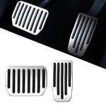 2PCS Car Accelerator Pedal Covers, Aluminum Vehicle Foot Pads Set, Non .... Fixed Price $35.92.