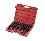 Sunex 1/2" Dr 43PC Metric Master Impact Socket Set W/extensions 9-30MM #2569. Fixed Price $288.29.