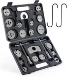 Orion Motor Tech 24PC Brake Caliper Wind Back Tool Kit W/ 18 Adapters Case & Glo. Fixed Price $44.99.