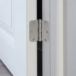 Bowery Hill Steel Door Hinge Satin Nickel 3 1/2 Inch 5/8 6 Pack. Fixed Price $37.17.