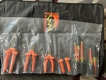 Salisbury Pro Tools TK9 9-PIECE Insulated Lineman's Electrician Kit. Fixed Price $250.00.
