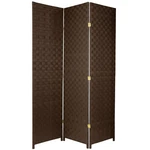 6 Ft. Tall Woven Fiber Outdoor Weather Room Divider. Fixed Price $229.00.