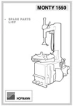 Cdrom: Hofmann Monty 1550 Tire Changer Spare Parts List Manual. Fixed Price $25.00.