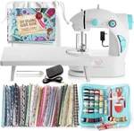 For Beginners, 122-PIECE Portable Sewing Machine, Dual. Fixed Price $84.86.