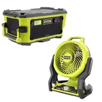 One+ 18V Hybrid Verse Link Stereo And Whisper Series 7-1/2 In. Fan (tools Only). Fixed Price $288.96.