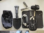 Gerber Saw Kit Muti Tool, Folding Shovel, Bsa Binocular Bundle. Fixed Price $100.00.