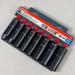 Crescent 8 Piece 1/2" Drive 6 Point Deep Impact Sae Socket Set. Fixed Price $22.40.