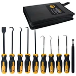 Dura-gold 10-PIECE Hook And Pick Set With Scraper & Magnetic Telescoping.... Fixed Price $24.94.