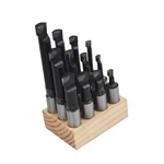 3/4" Boring Set Pro Quality 12 Pcs Carbide Tipped Shank Lathe Tool. Fixed Price $27.02.
