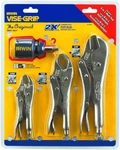 Irwin 2077703 Vise-grip Fast Release Locking Pliers Set With One Size, Multi. Fixed Price $75.10.