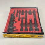 Titan (17 Piece) Impact Socket Accessory Set Black 81483. Fixed Price $47.04.