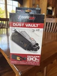 Rotozip DM10-10 Dust Vault Attachment For Spiral Saw Tools, Black, Damaged Box.. Fixed Price $19.99.