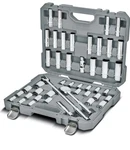 Ingersoll Rand 45 Pc. 1/2 In. Drive Sae/metric Master Mechanics Tool Set- 752019. Fixed Price $173.00.
