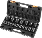 Vevor Impact Drive Socket Set Inches Piece 1/2'' Sae 19PC Cr-v, Black. Fixed Price $65.99.
