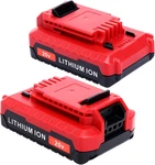 2PACK 20V Battery For Porter-cable PCC681L PCCK6118 PCCK647LB PCC685LP. Fixed Price $61.94.