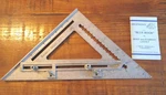 Swanson Tool Co S0107 "big 12" 12-INCH Speed Square Layout With Blue Book. Fixed Price $18.00.