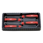 4-PC All-metal Core Comfort Grip Hook & Pick Set, Chrome Plated MLW48-22-9215. Fixed Price $29.13.